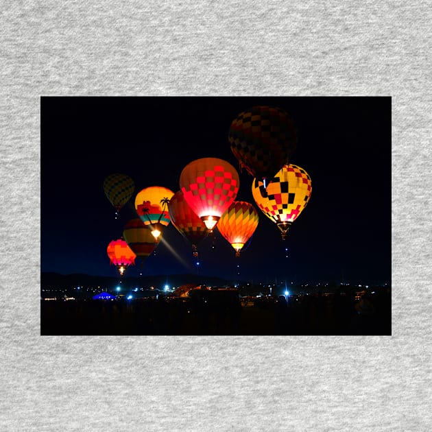 Balloons over Albuquerque by dltphoto